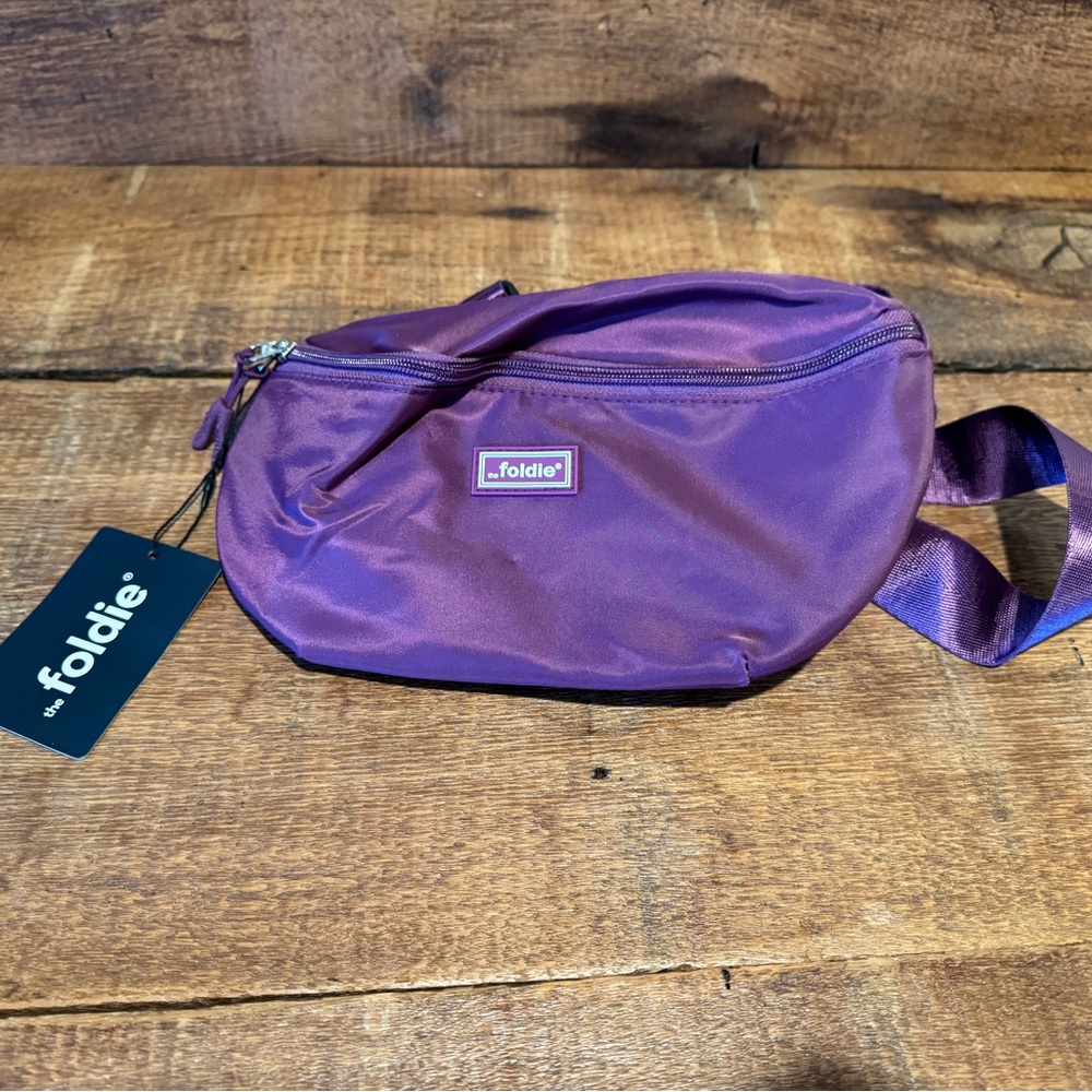 Foldie Purple Crossbody Bag